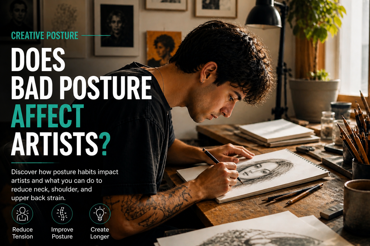 Does Bad Posture Affect Artists?