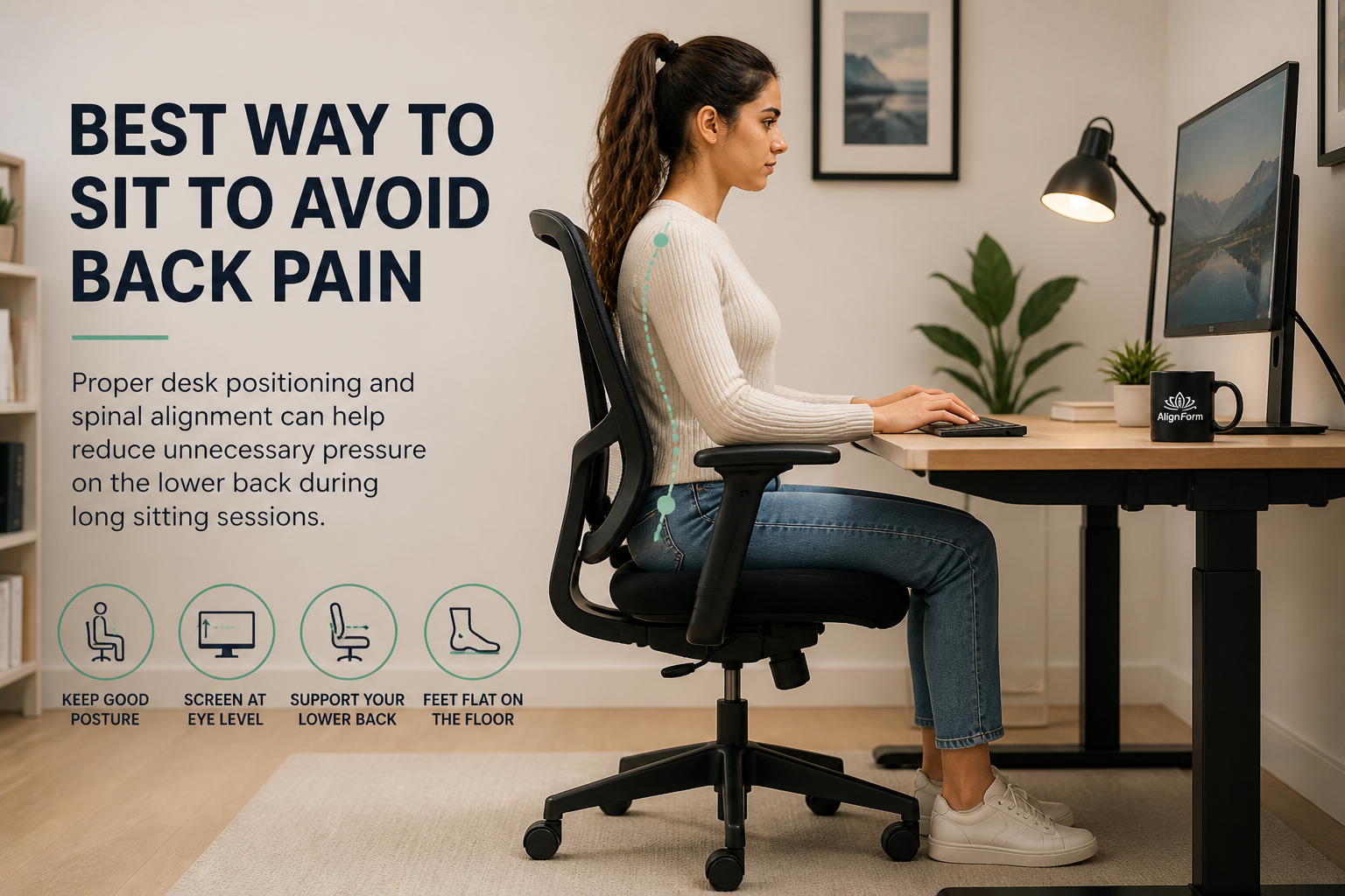 Best Way to Sit to Avoid Back Pain