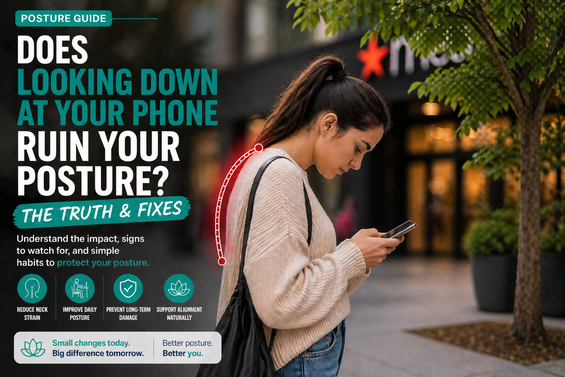 Does Looking Down at Your Phone Ruin Your Posture?